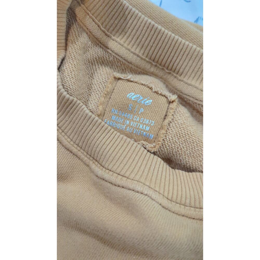 Aerie Oversized A Crewneck Sweatshirt - Picture 3 of 4